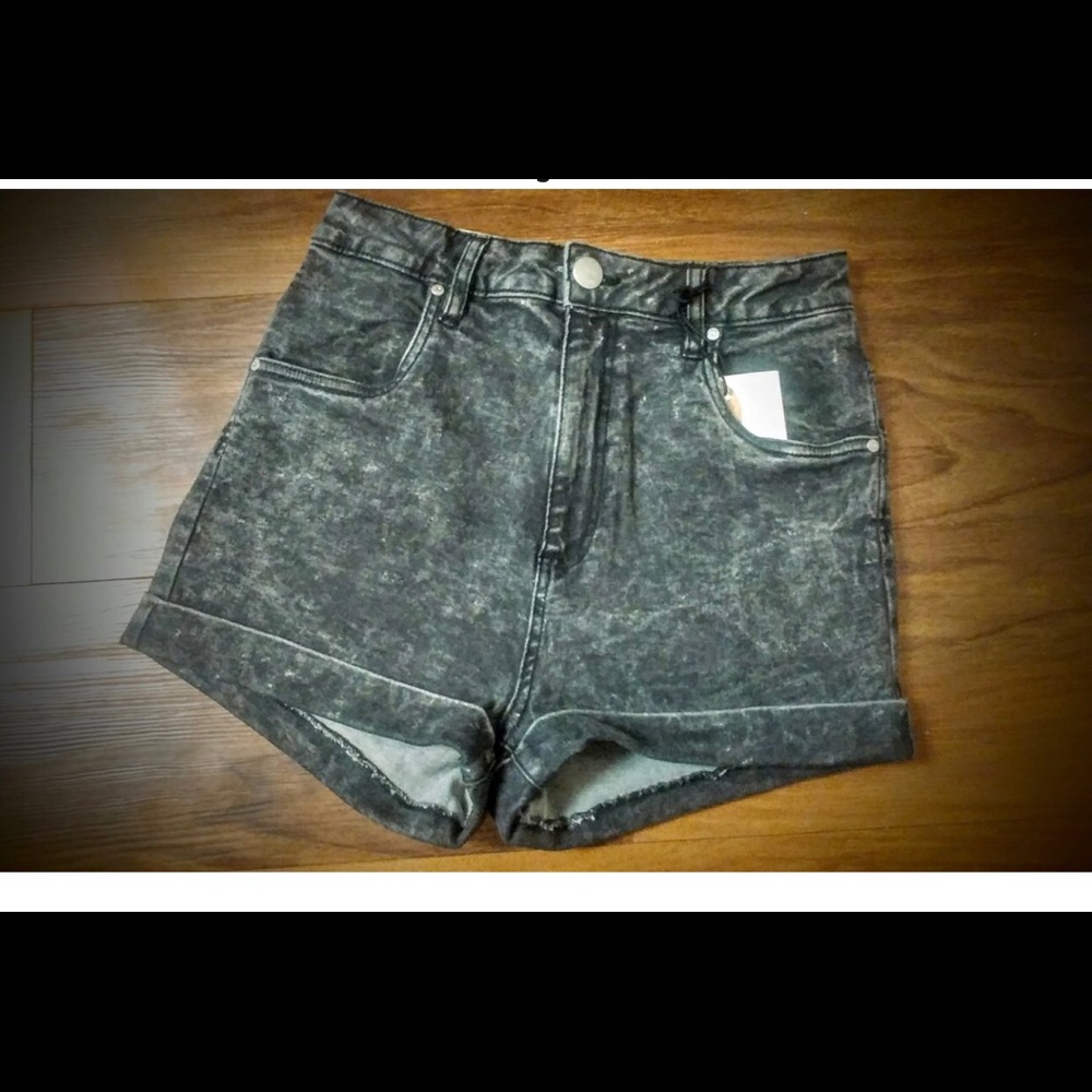 High waisted shorts